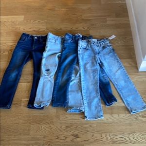 Boys 5T skinny jeans lot.